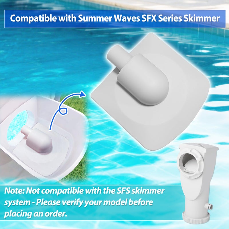 FLYINGAMZ P58PP1955W05 Vacuum Plate Adapter Replace for Summer Waves Fit for Polygroup Skimmer Filter Pump Systems - Image 4